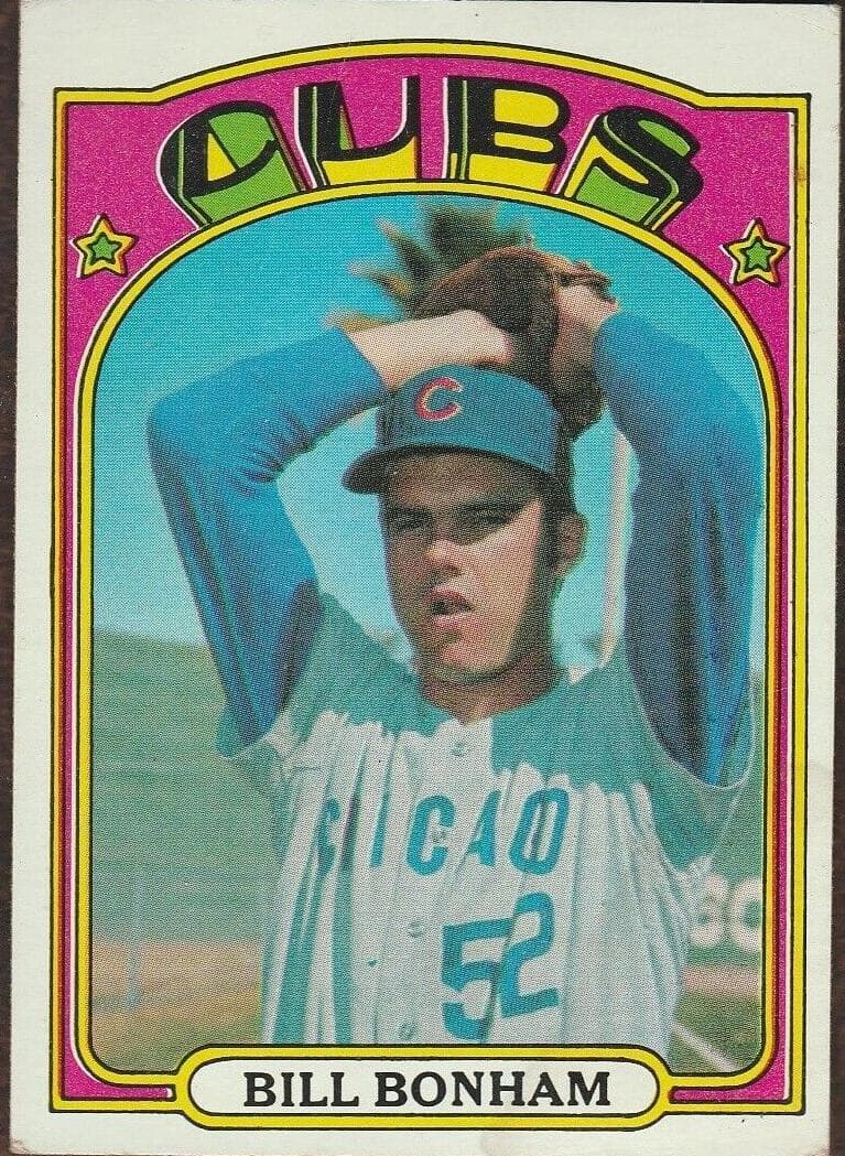 Bill Bonham 1972 topps Topps