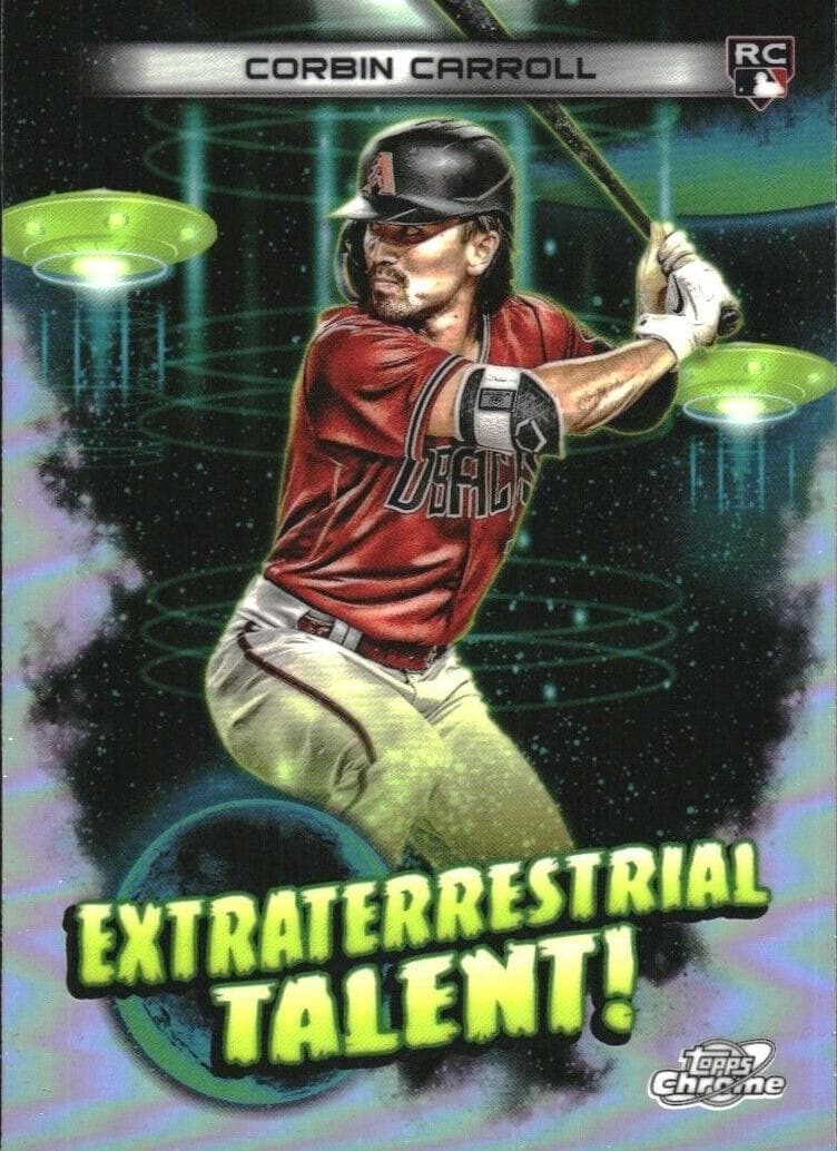 Corbin Carroll 2023 topps Topps Cosmic Chrome