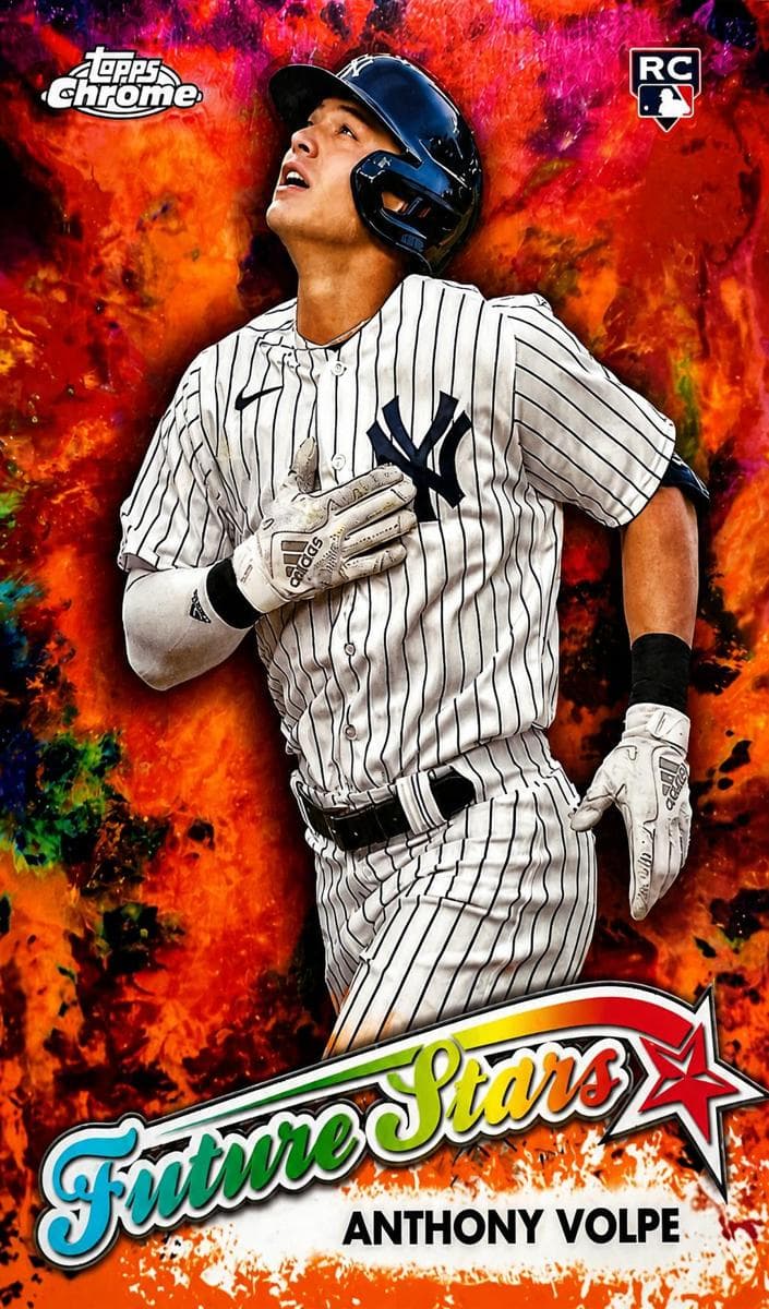 Anthony Volpe 2023 topps Topps Chrome Update