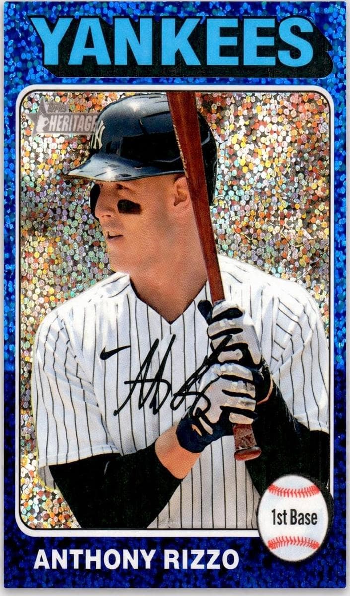 Anthony Rizzo 2024 topps Topps Heritage Mini