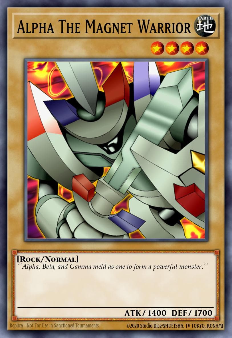Alpha The Magnet Warrior #SDMY-EN007