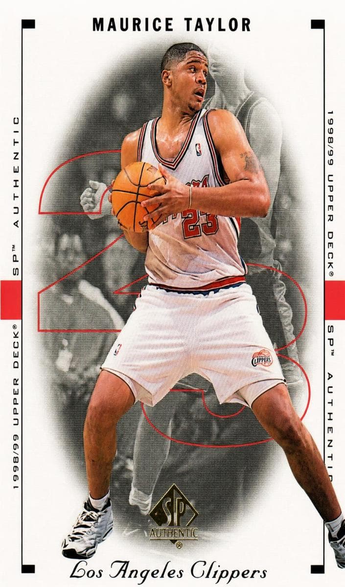Maurice Taylor 1998 unknown SP Authentic