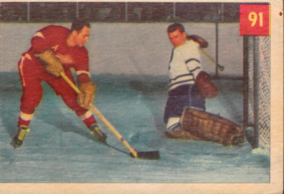 Red Kelly / Harry Lumley #91