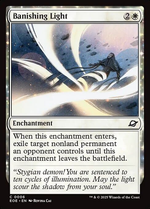 Banishing Light 2022 Magic: The Gathering Starter Commander Decks