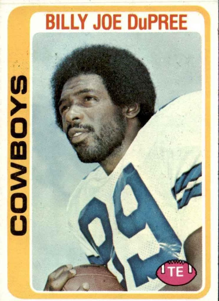 Billy Joe DuPree 1978 topps Topps