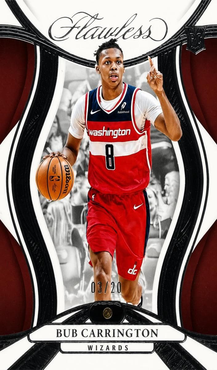 Bub Carrington 2024 panini Panini Flawless