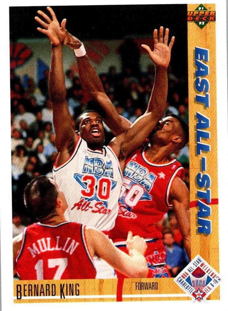Bernard King 1991 upper-deck Upper Deck