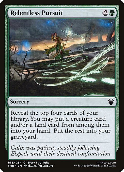 Relentless Pursuit 2020 Magic: The Gathering Theros Beyond Death
