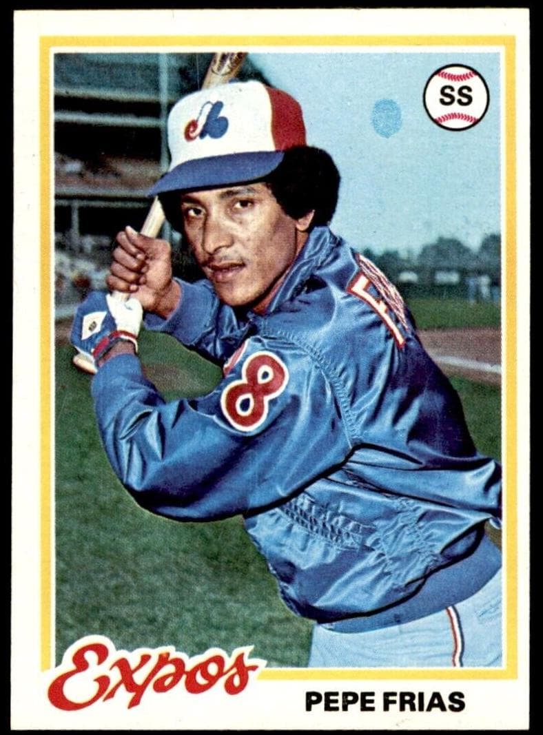 Pepe Frias 1978 topps Topps