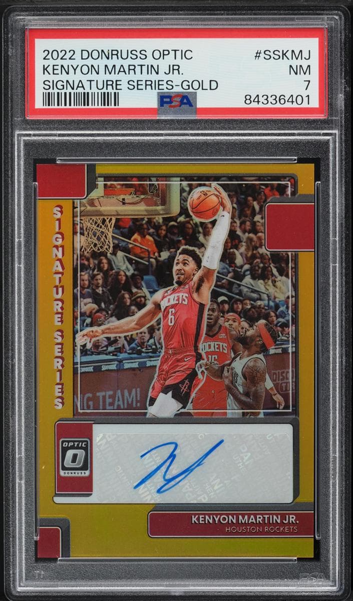 Kenyon Martin Jr. 2022 panini Donruss Optic