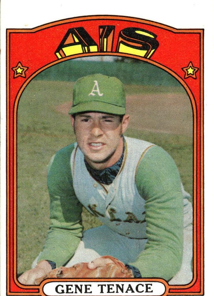 Gene Tenace 1972 topps Topps