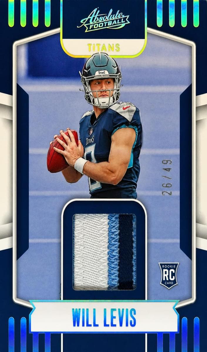 Will Levis 2023 panini Panini Absolute