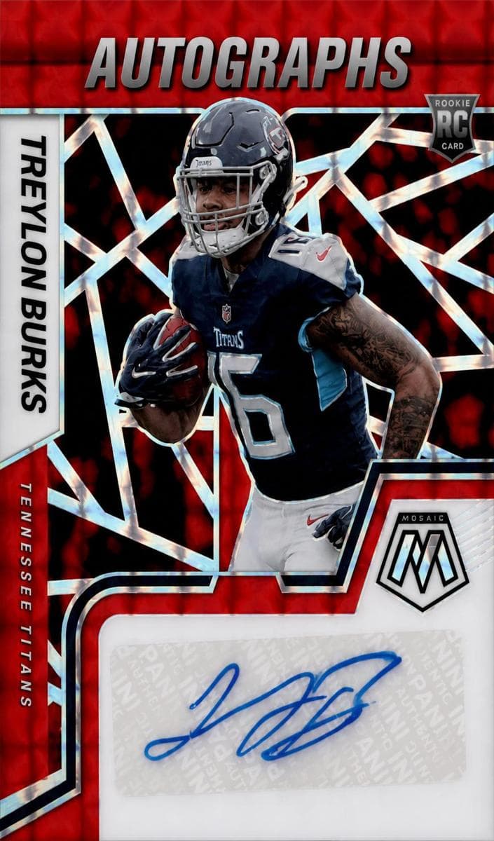 Treylon Burks 2022 panini Panini Mosaic