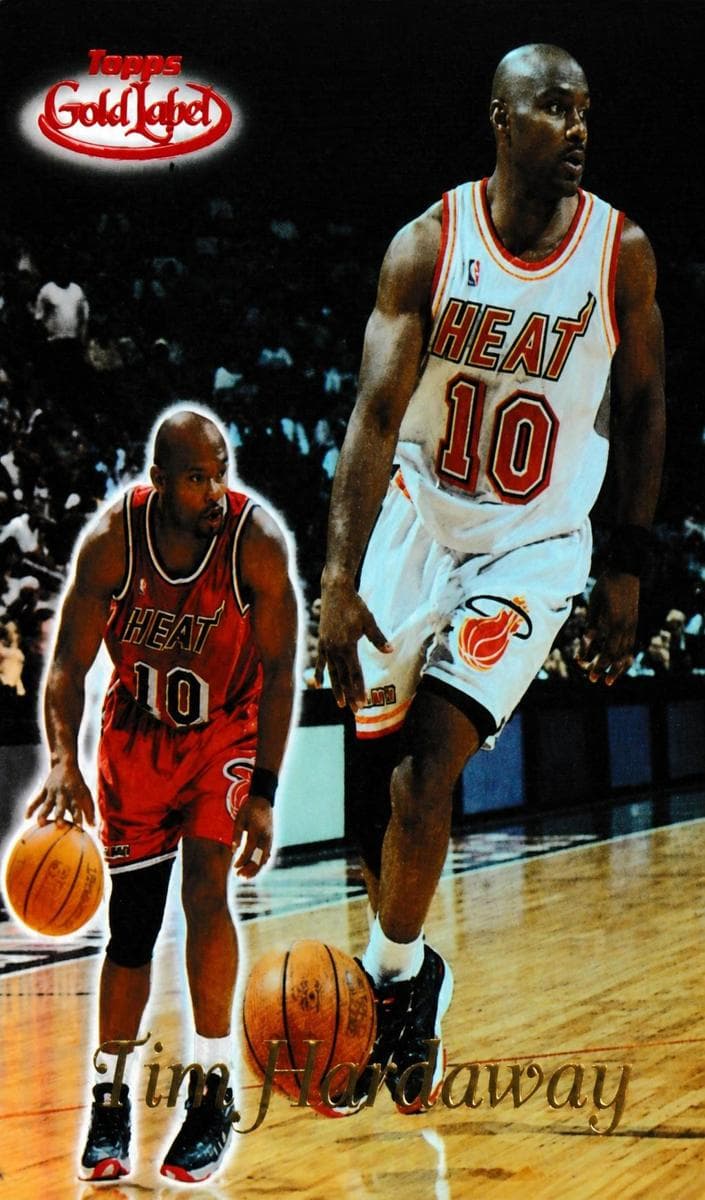 Tim Hardaway 1999 topps Topps Gold Label