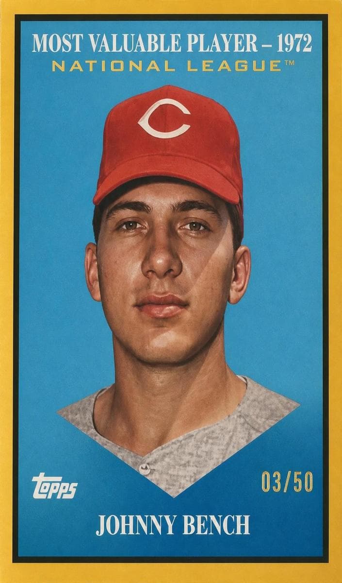 Johnny Bench 2025 topps