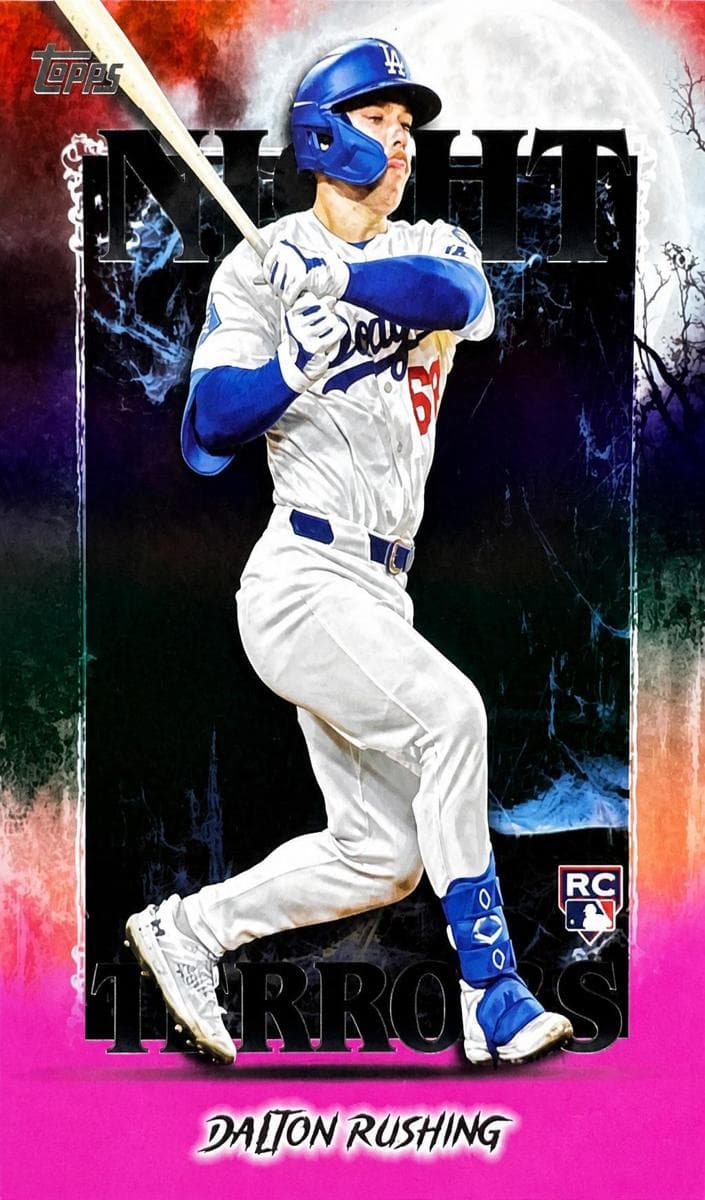 Dalton Rushing 2025 topps Topps Chrome Update
