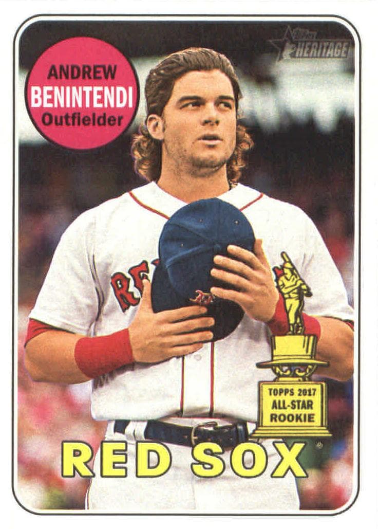 Andrew Benintendi 2018 topps Topps Heritage