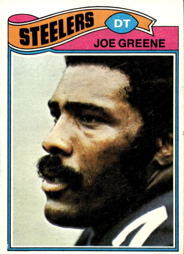 Joe Greene 1977 topps Topps Mexican