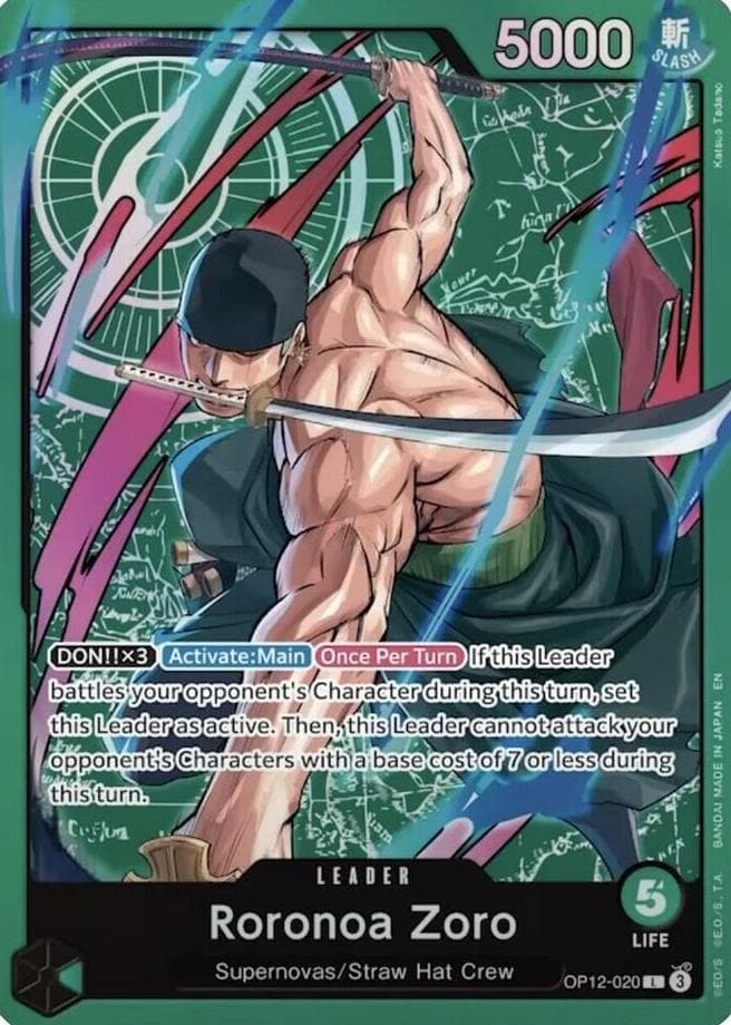 Roronoa Zoro #OP12-020