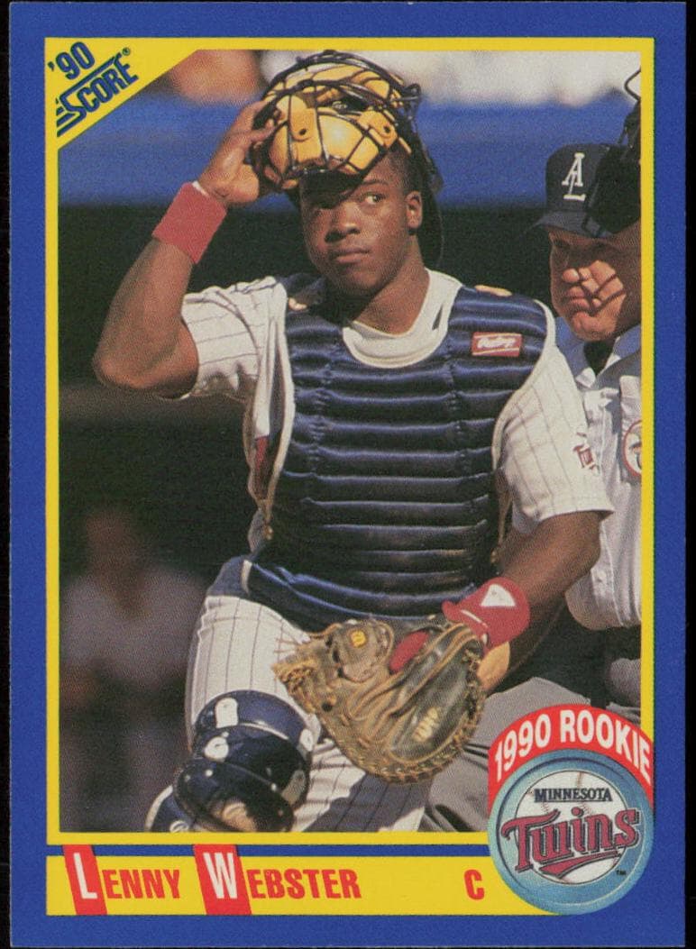 Lenny Webster trading card