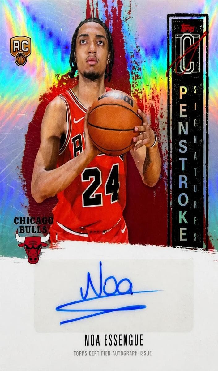 Noa Essengue 2025 topps Topps Signature Class