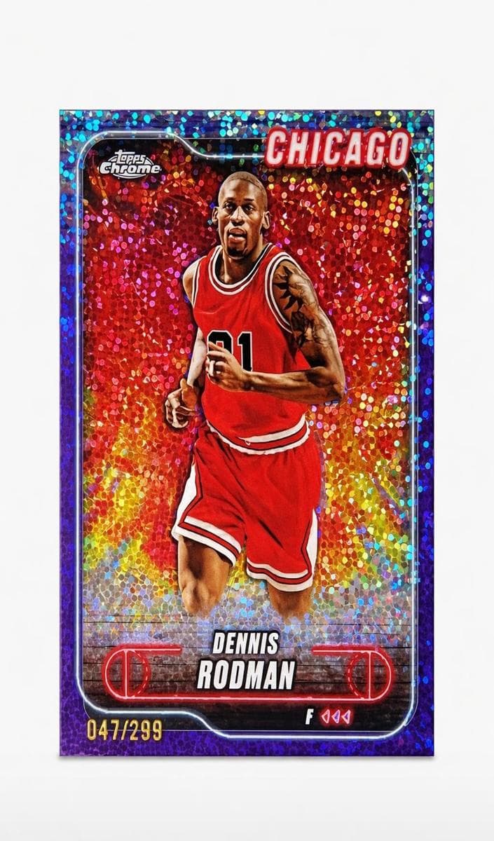 Dennis Rodman 2024 topps Topps Chrome