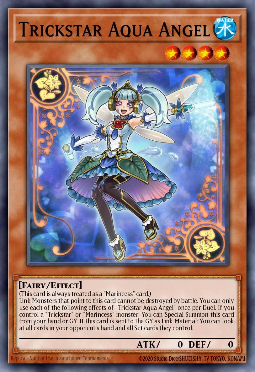 Trickstar Aqua Angel 2025 Yu-Gi-Oh! 2025 Mega Pack Tin