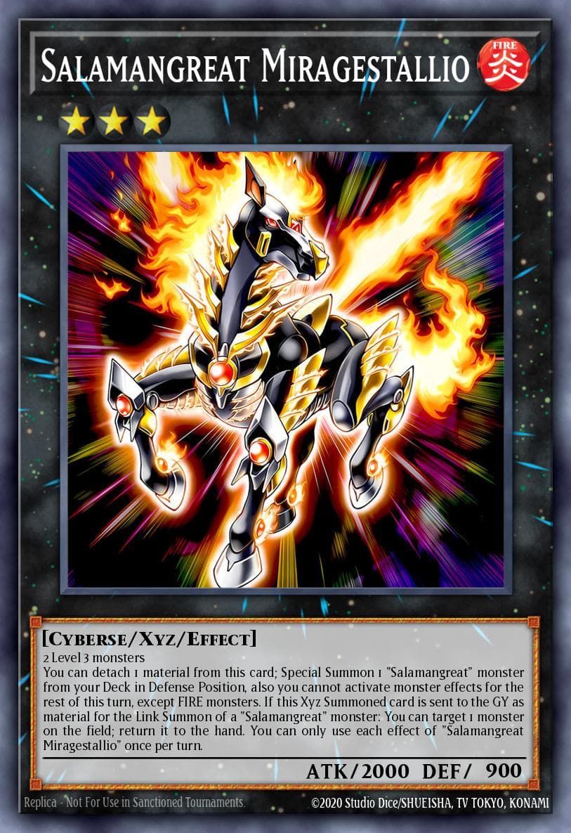 Salamangreat Miragestallio 2023 Yu-Gi-Oh!