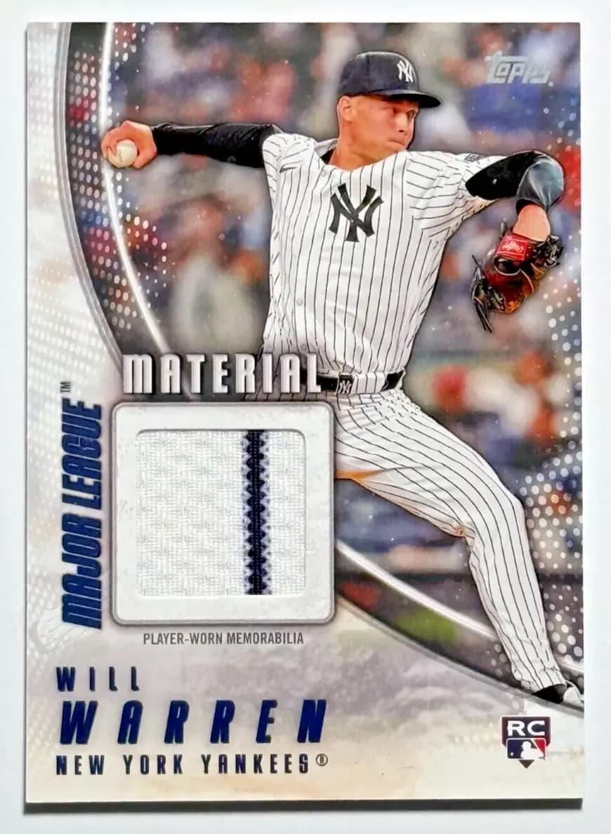 Will Warren 2025 topps Topps