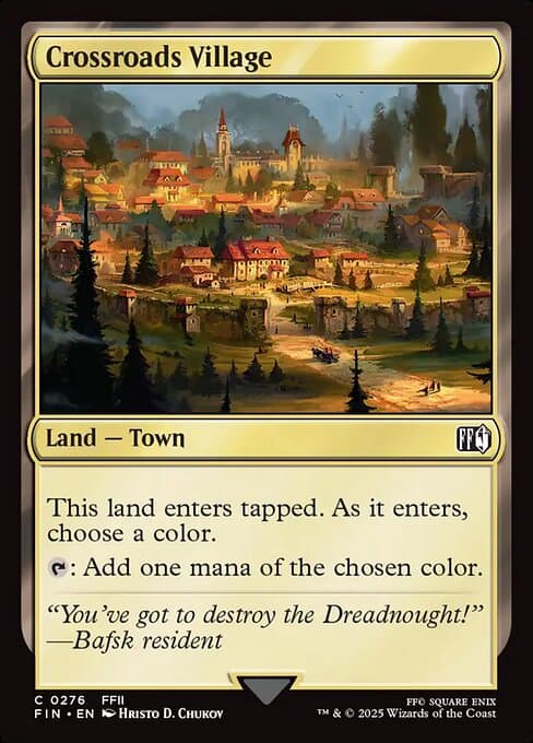 Crossroads Village 2025 Magic: The Gathering Final Fantasy