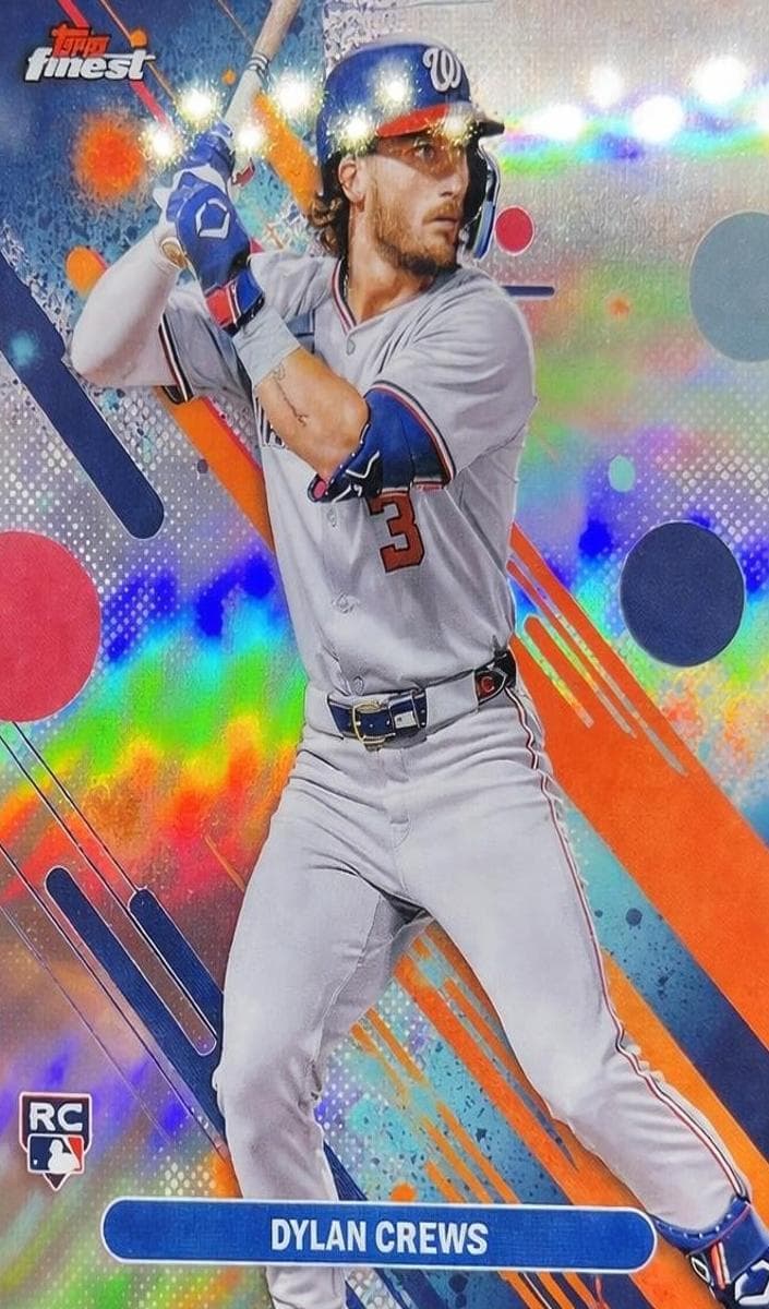 Dylan Crews 2025 topps Topps Finest