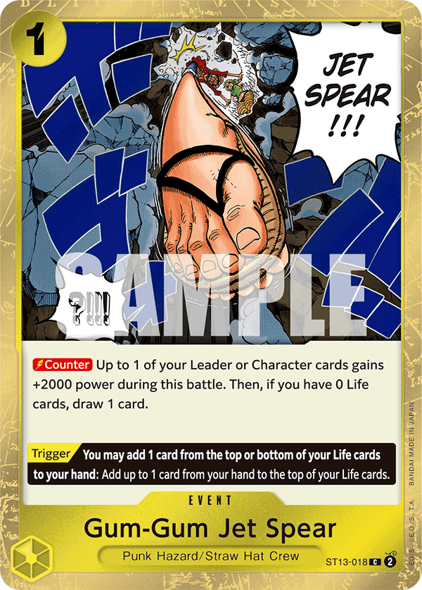 Gum-Gum Jet Spear 2024 One Piece