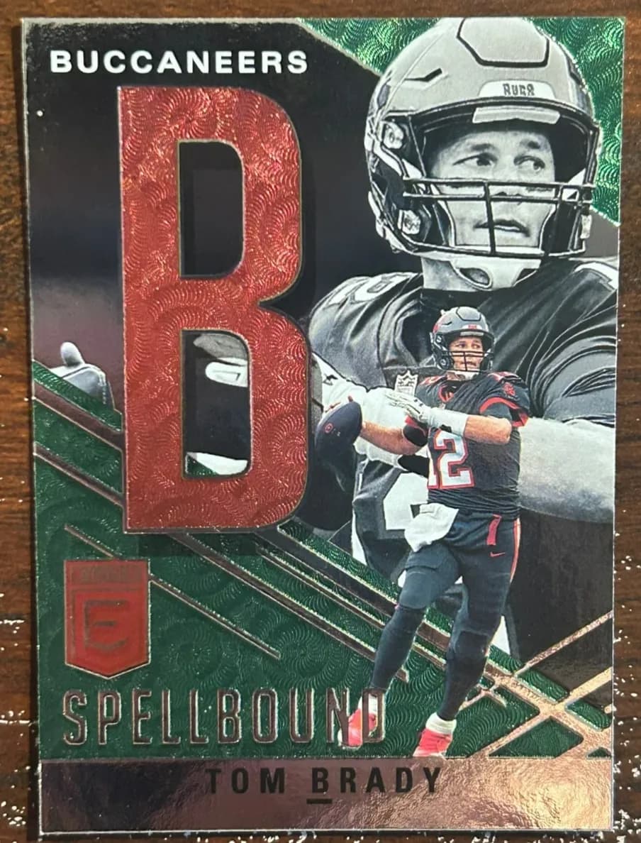 Tom Brady 2021 panini Donruss Elite