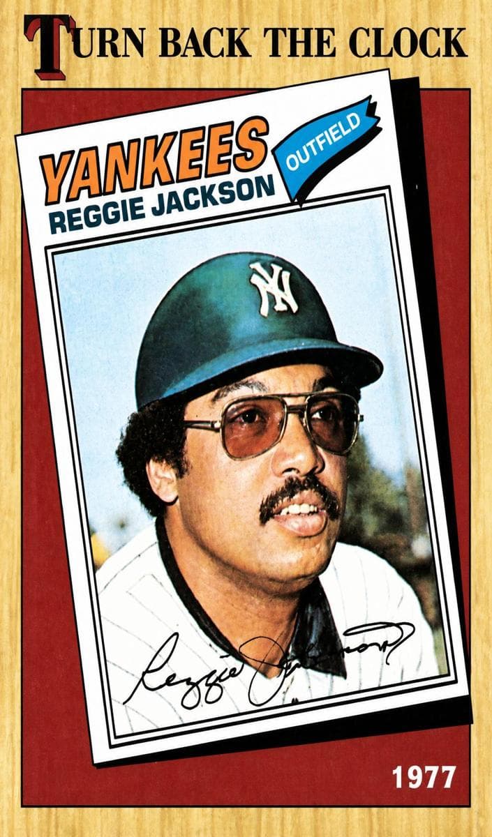 Reggie Jackson 1987 topps