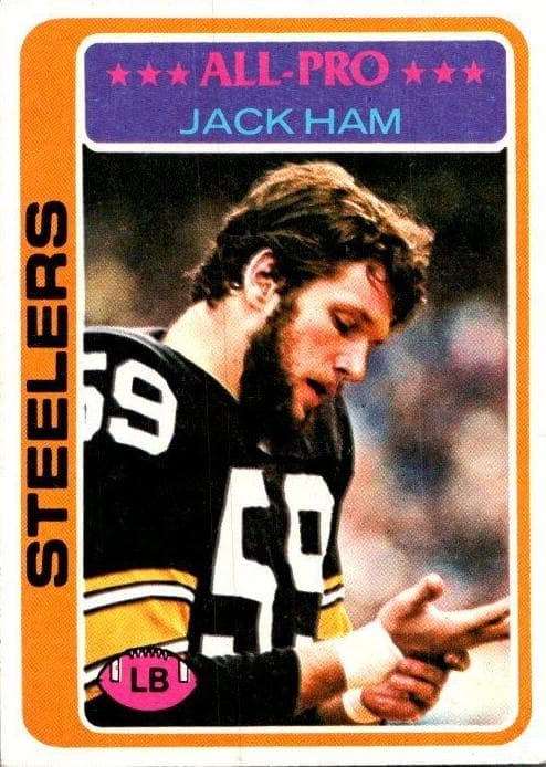 Jack Ham 1978 topps Topps