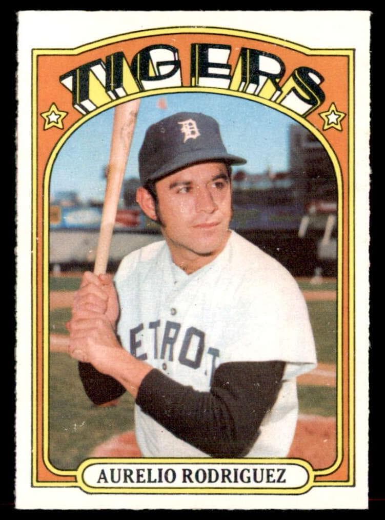 Aurelio Rodriguez 1972 topps O-Pee-Chee