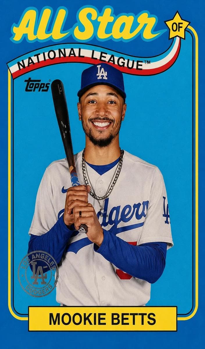 Mookie Betts 2024 topps
