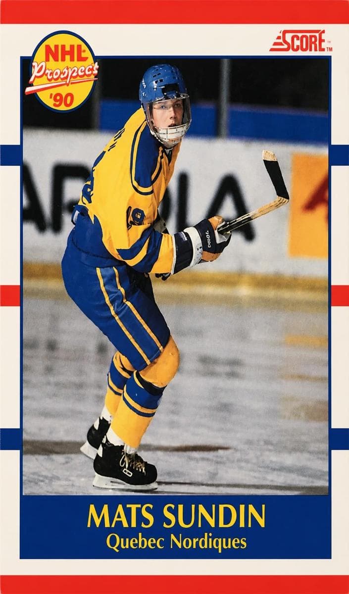 Mats Sundin 1990 score Score Canadian