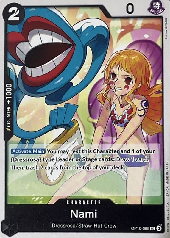 Nami trading card
