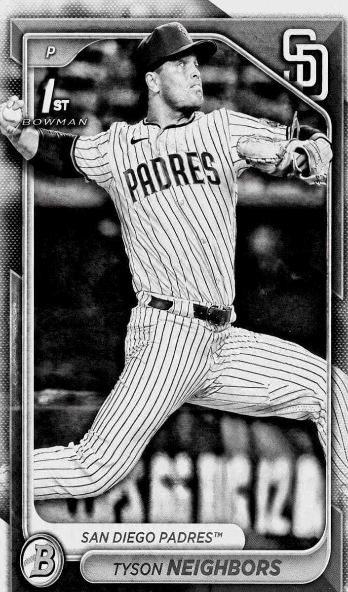 Tyson Neighbors 2024 bowman Bowman Draft