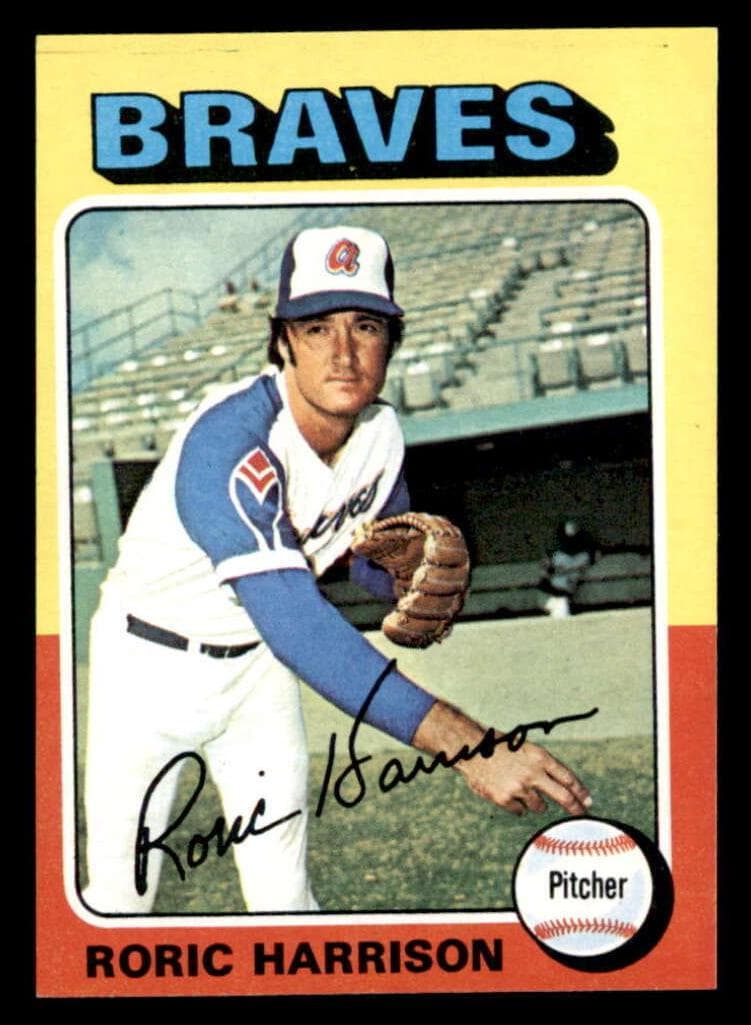 Roric Harrison 1975 topps Topps
