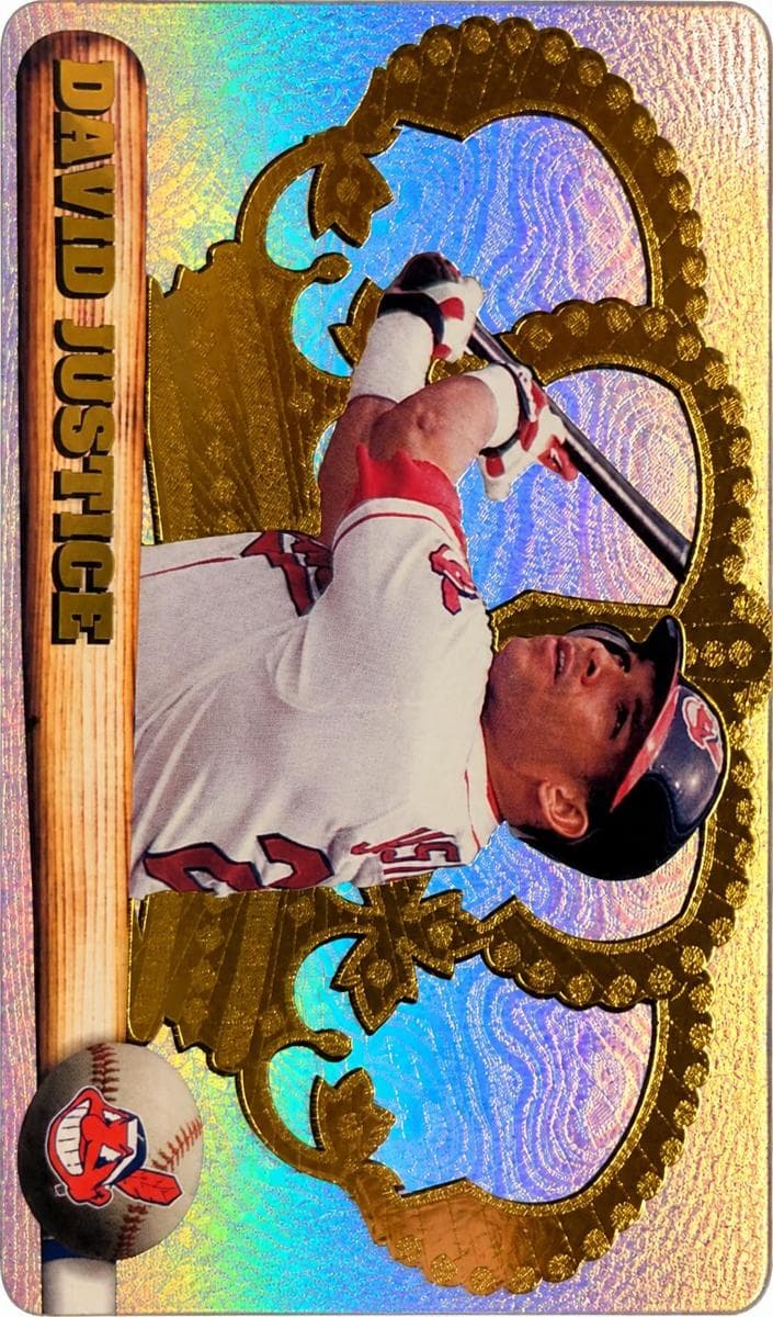 David Justice 1998 unknown Pacific Crown Royale