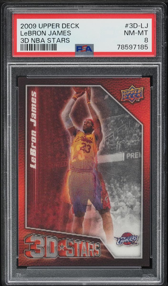 LeBron James 2009 upper-deck