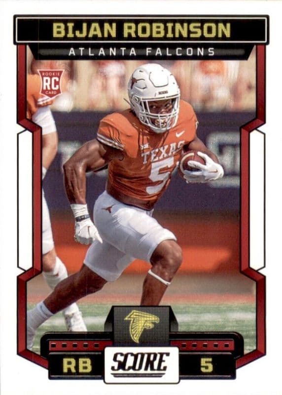 Bijan Robinson 2023 panini Score