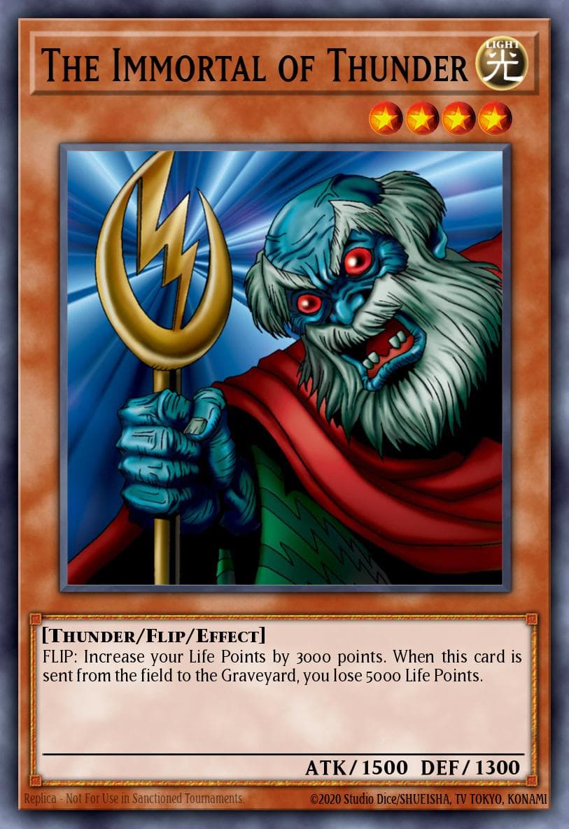 The Immortal of Thunder #DB2-EN059
