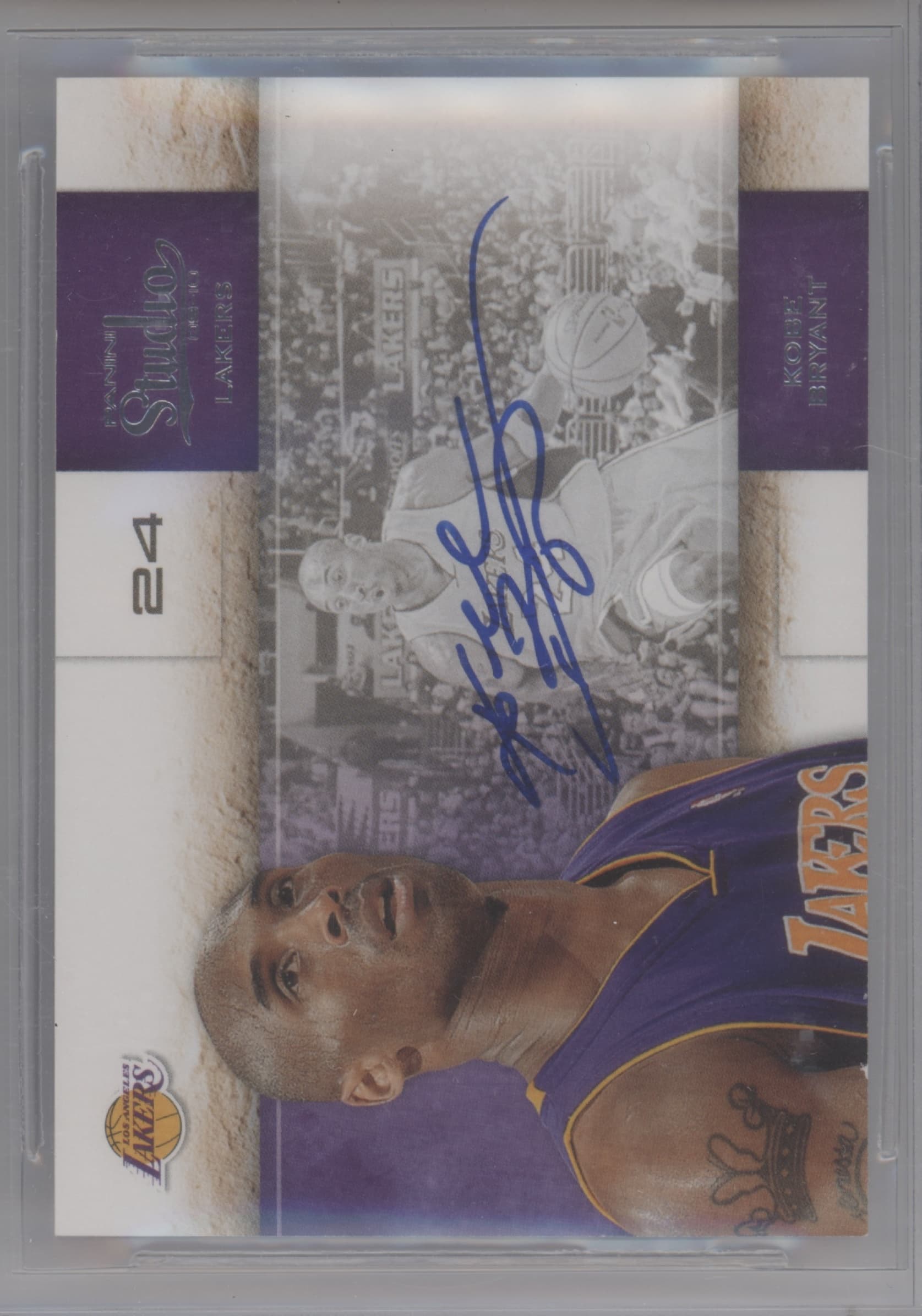 Kobe Bryant 2009 panini