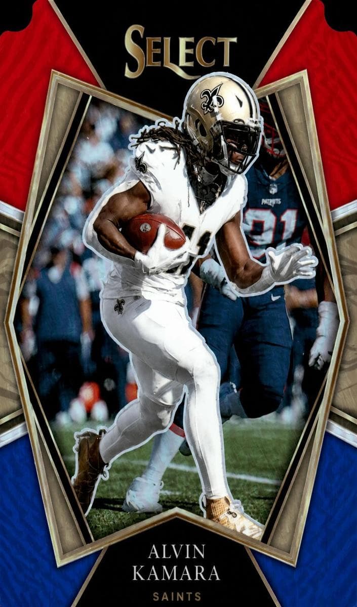 Alvin Kamara 2021 panini Panini Select
