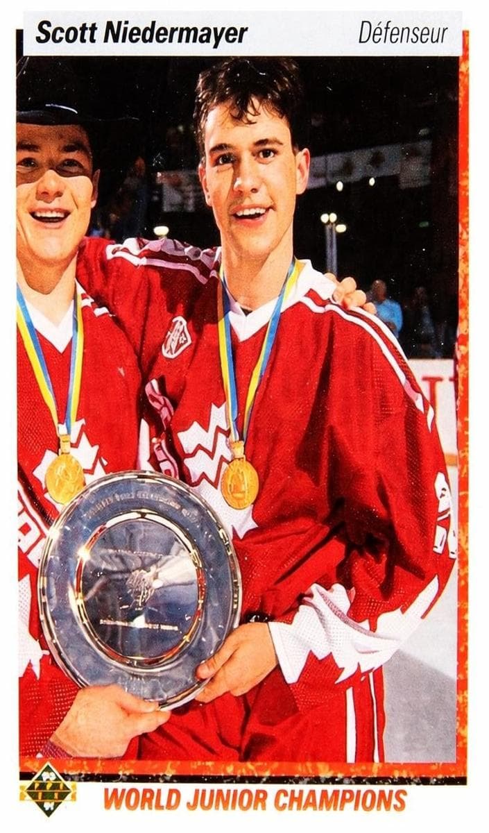 Scott Niedermayer 1990 upper-deck Upper Deck