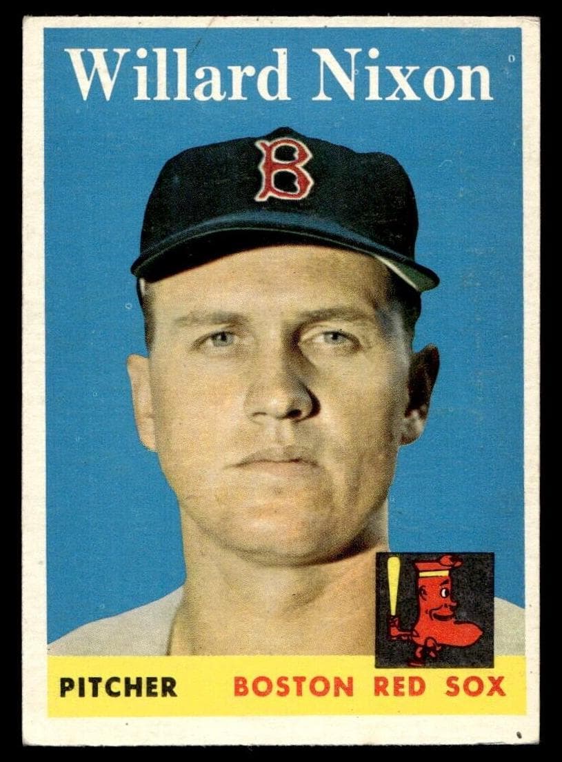 Willard Nixon 1958 topps Topps