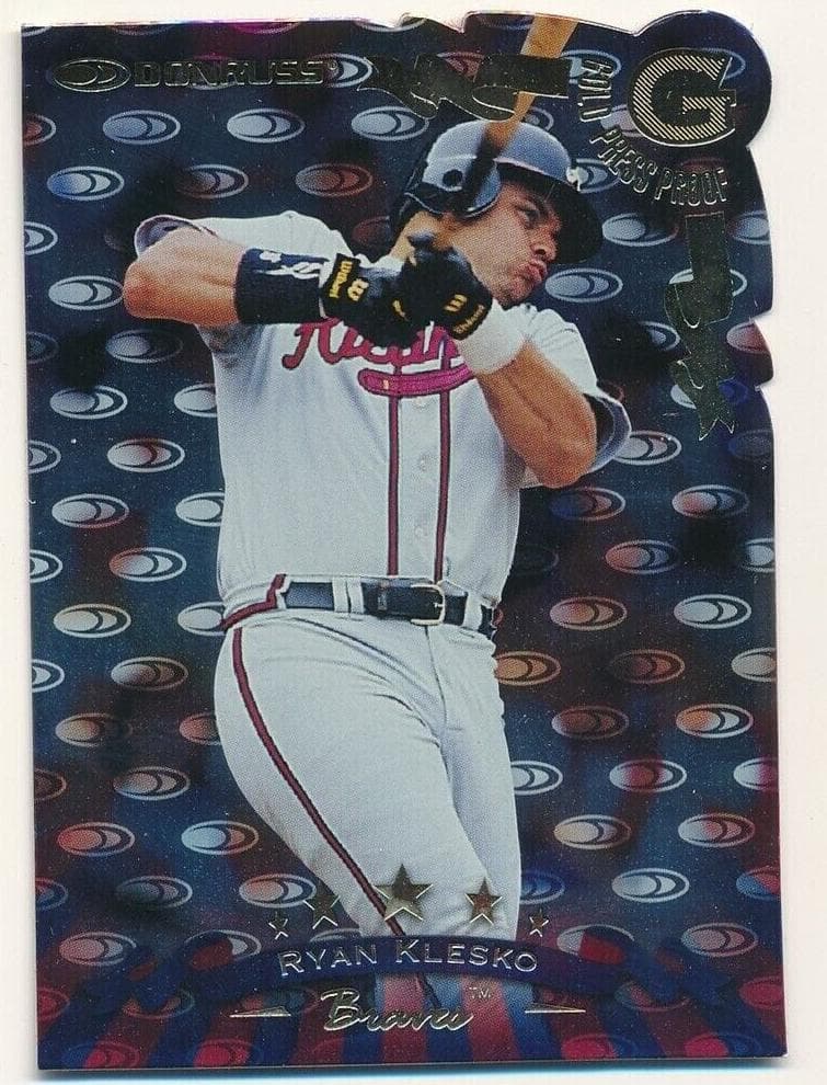 Ryan Klesko 1998 panini Donruss Collections